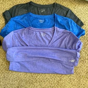 V-cut Athletic Tops
